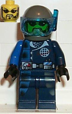 LEGO Minifigure-Charge, Mission Deep Sea-Alpha Team-ALP015-Creative Brick Builders